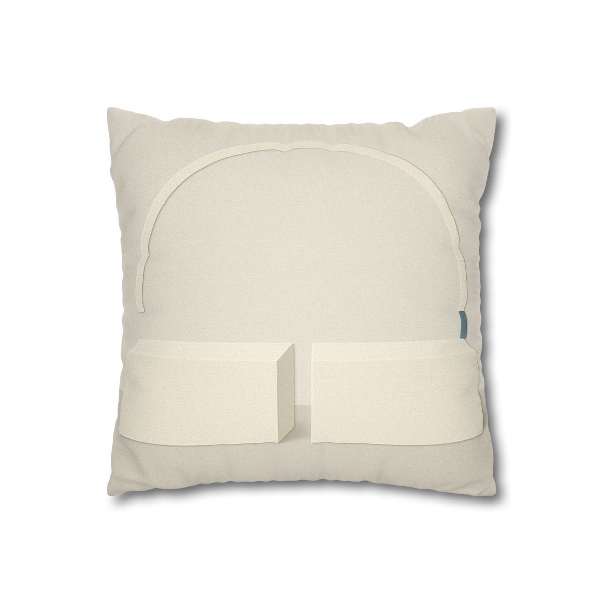 Gentle Arc Over Twin Blocks stylish decorative pillowcases