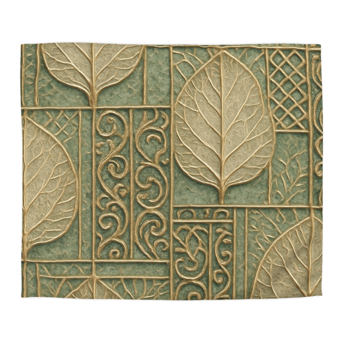 Vein Lace Mosaic soft comforter duvets