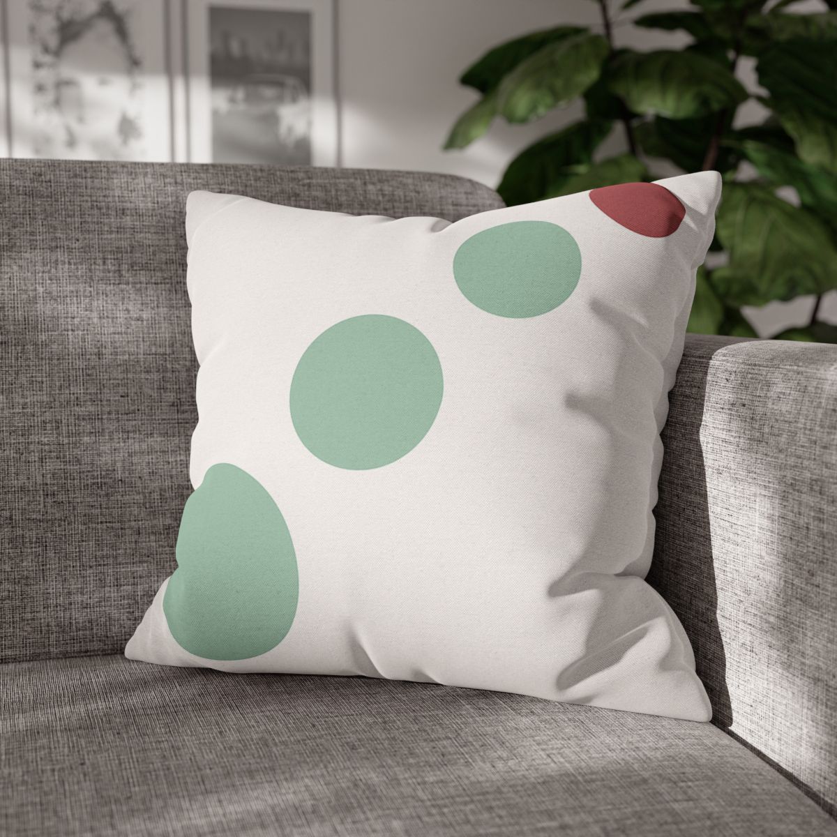 Diagonal Path Of Four Circles trendy patterned pillow cases