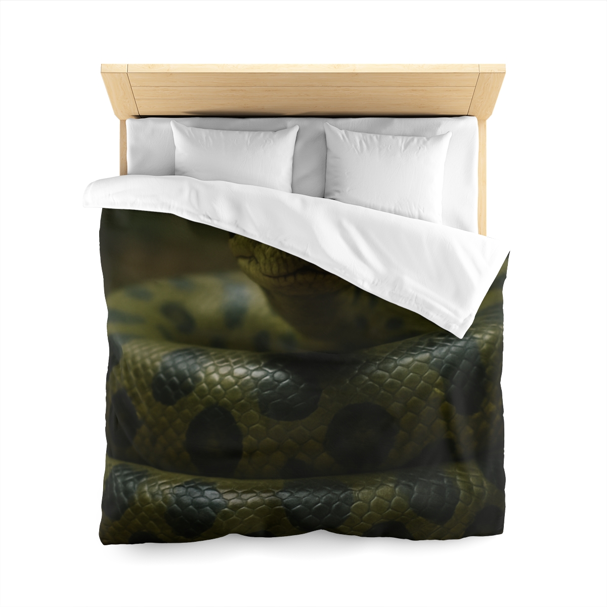 Starlit Coil Green Anaconda trendy bedroom duvets