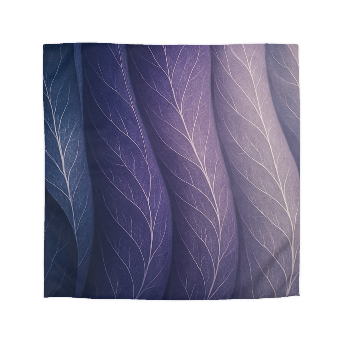 Leaf Vein Aurora Drapery custom duvets