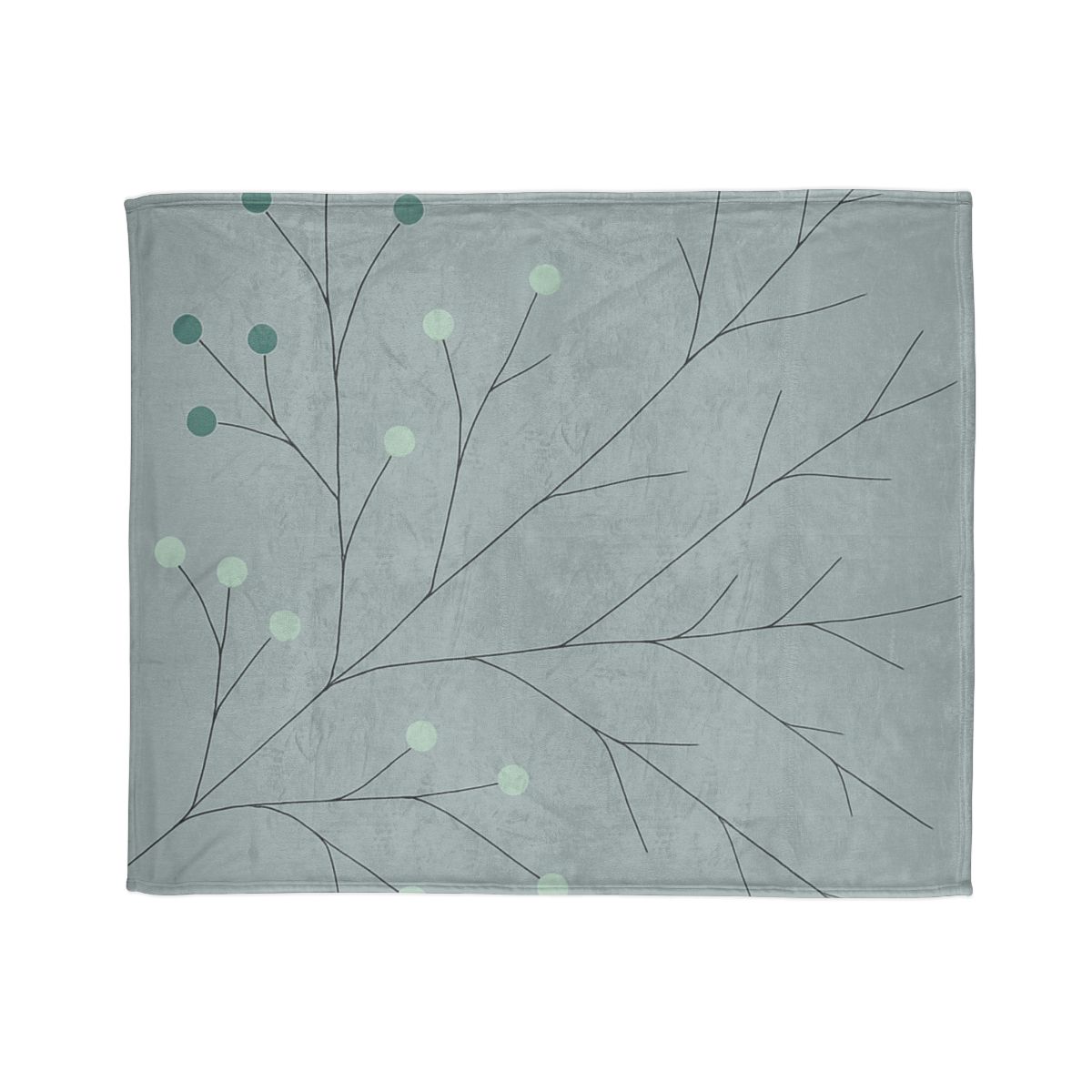 Branching Stem Constellation stylish throw blankets