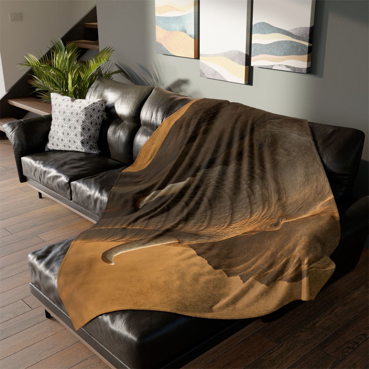 Savannah Sentinel Elephant warm winter blankets