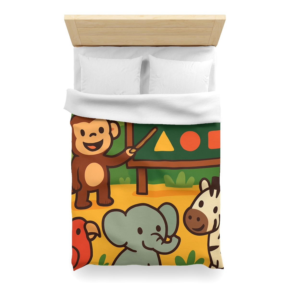 Jungle Math With Monkey And Friends soft comforter duvets