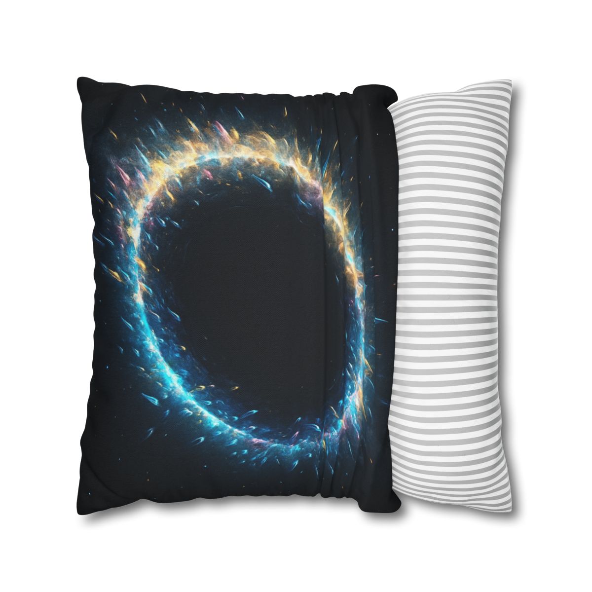 Prismatic Singularity Halo comfortable bedding pillow covers