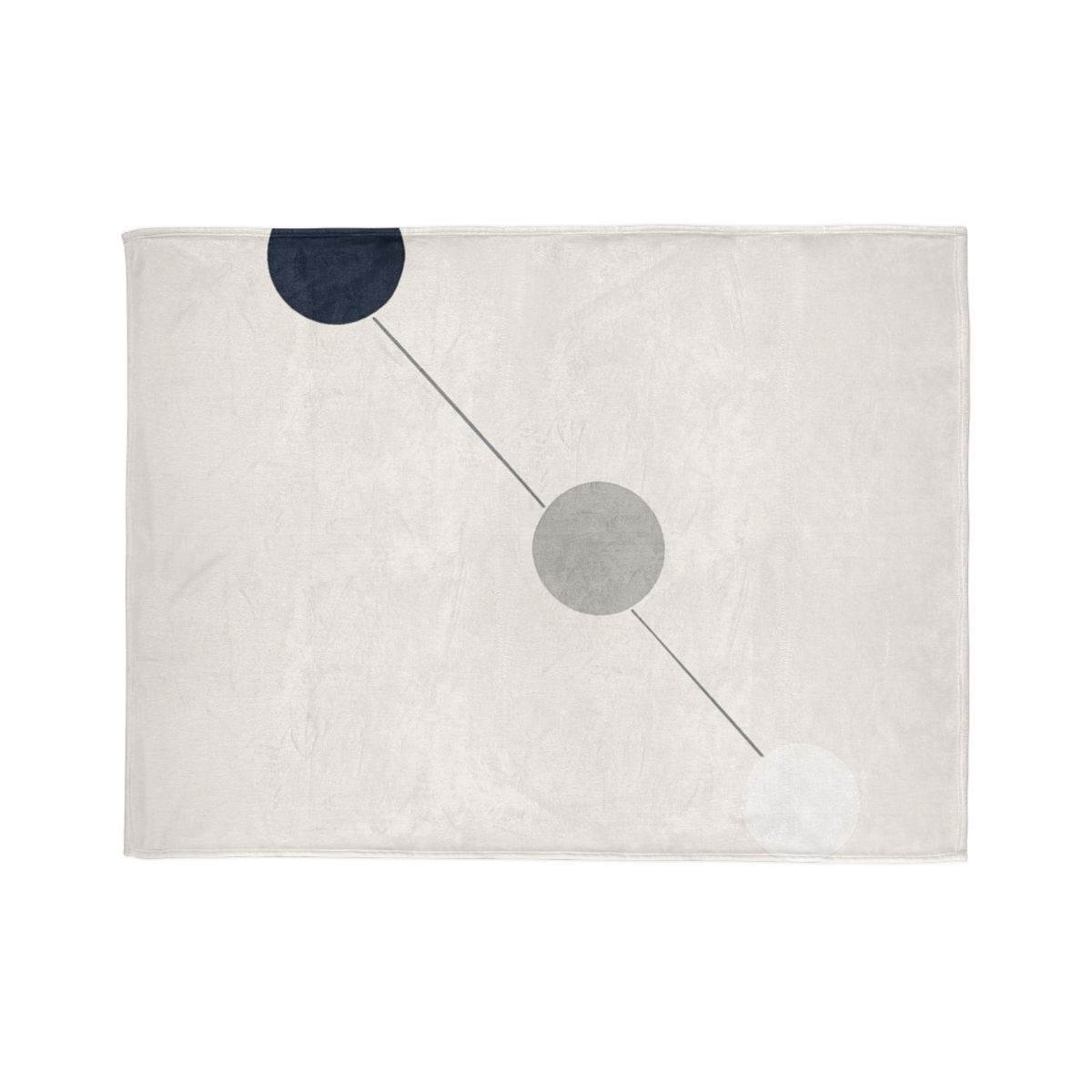 Orbital Triad Alignment decorative home blankets