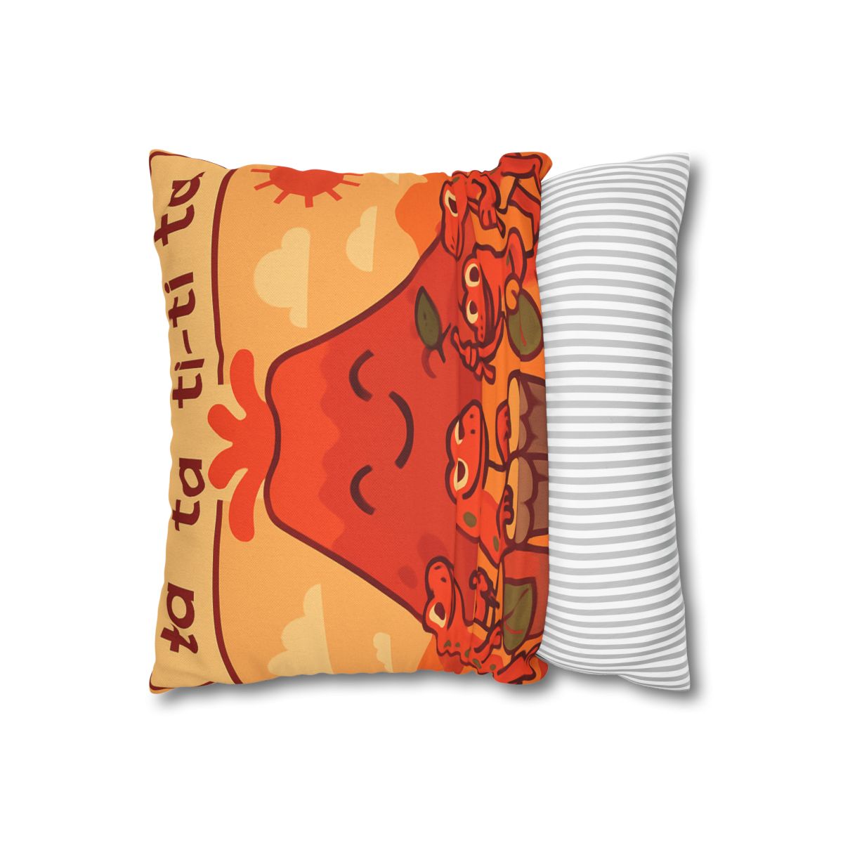Volcano Drum Band Of The Rhythm Lizards designer print pillow cases