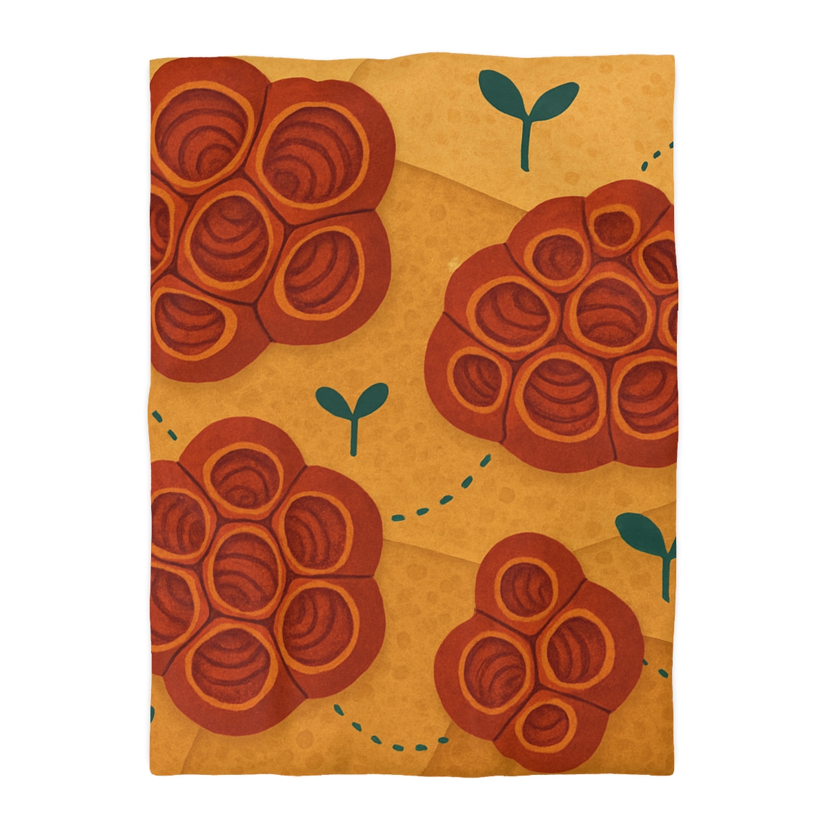 Seed Pod Mosaic soft comforter duvets