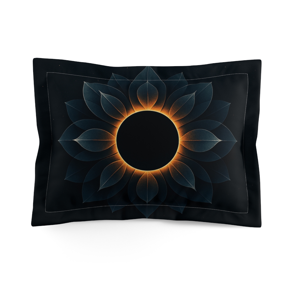 Petal Eclipse Rosette personalized decorative pillows