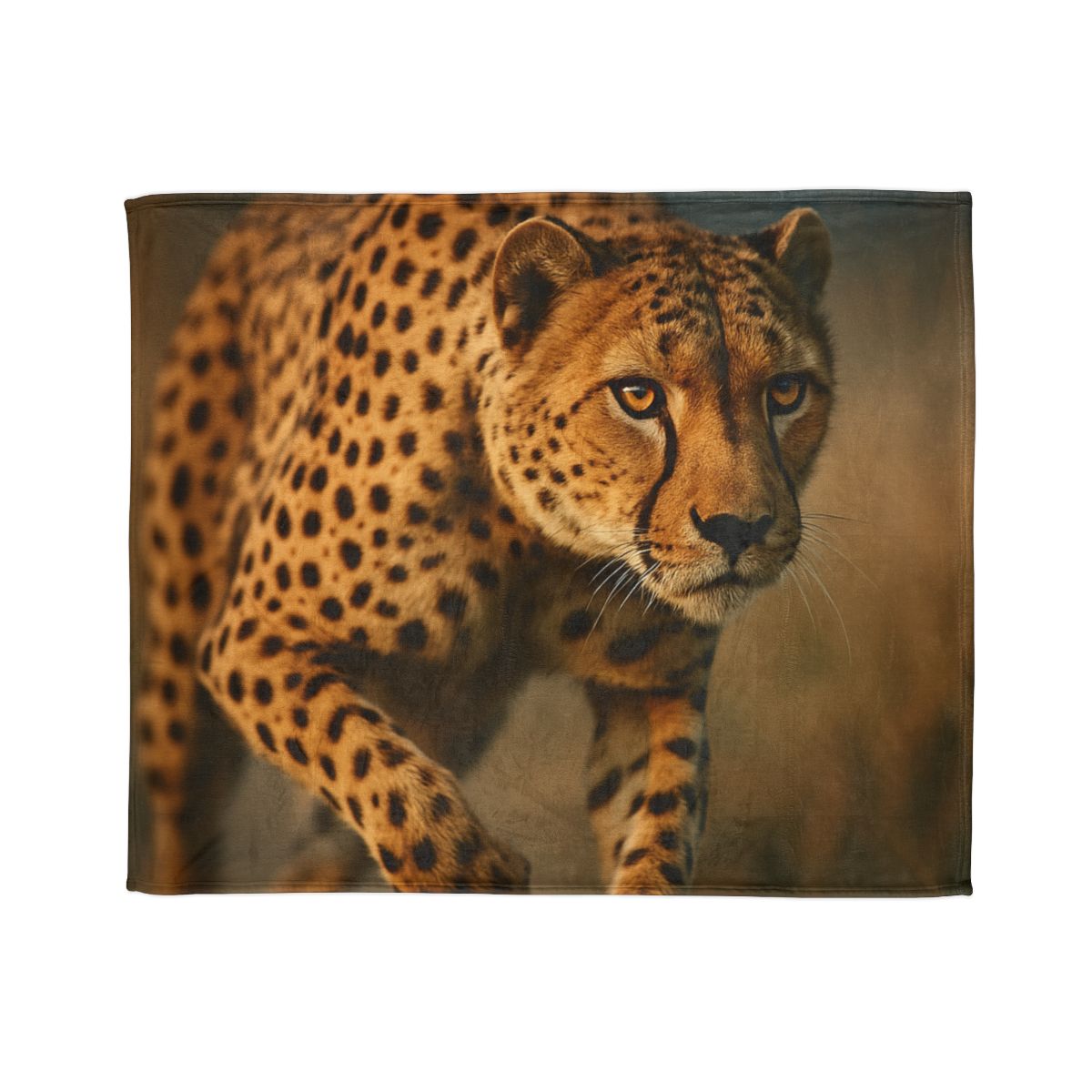 Dawn Racer Cheetah designer printed blankets