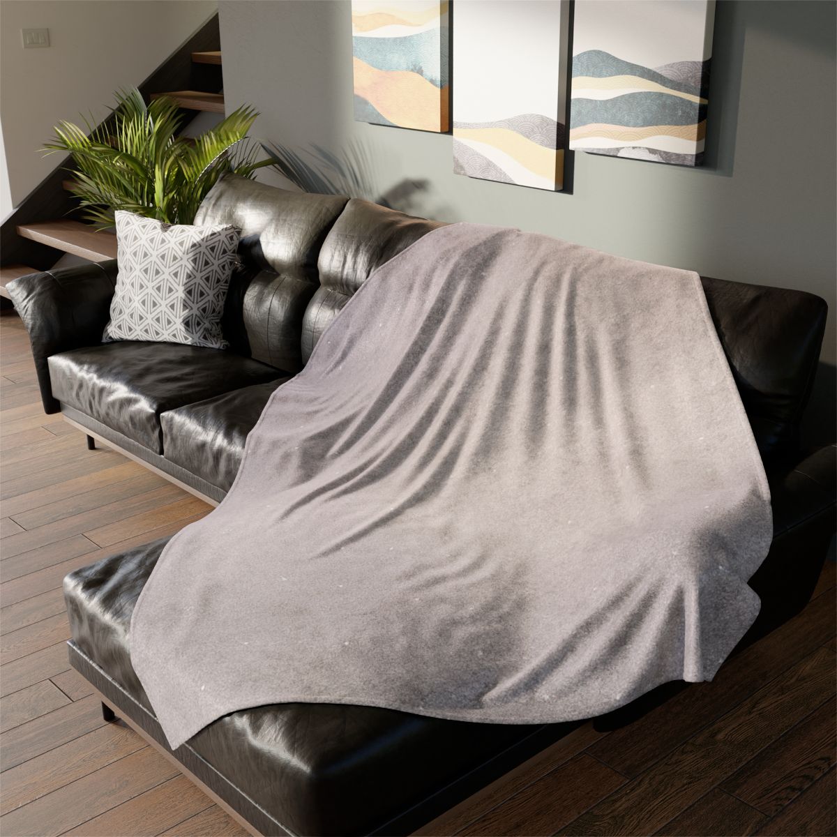 Microwave Whisper Texture Field soft fleece blankets