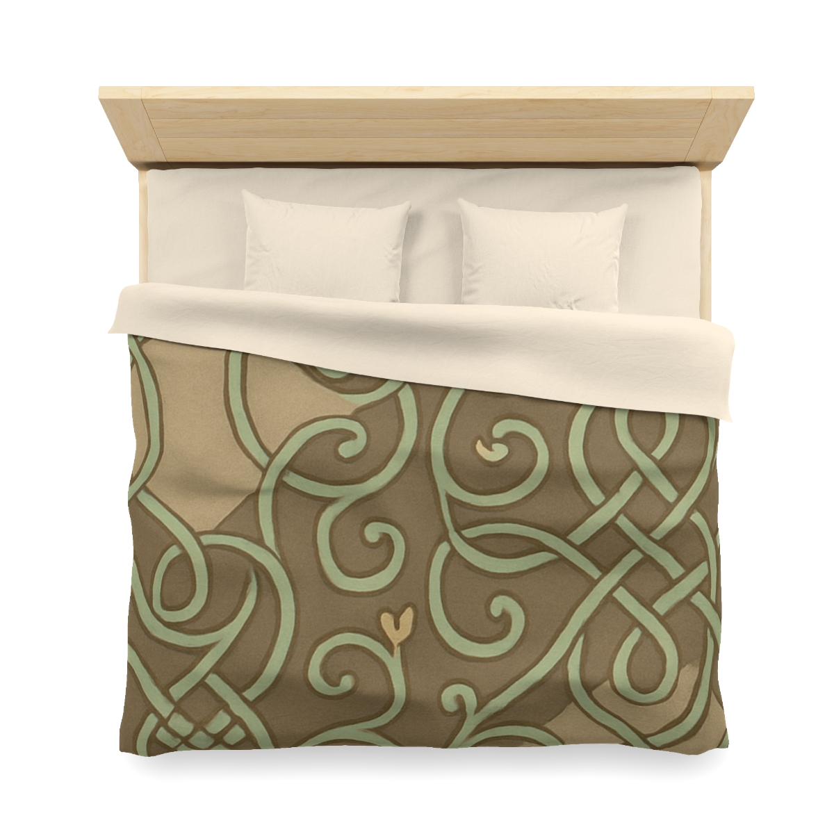 Vine Lattice Mosaic designer printed duvets