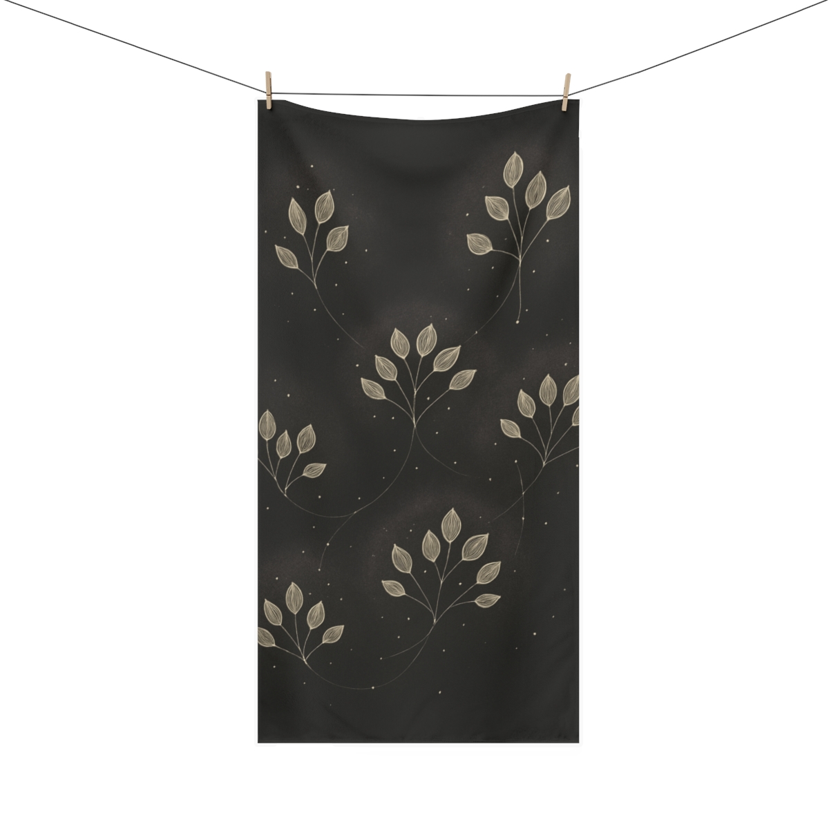 Seed Pod Constellation Clusters custom towels