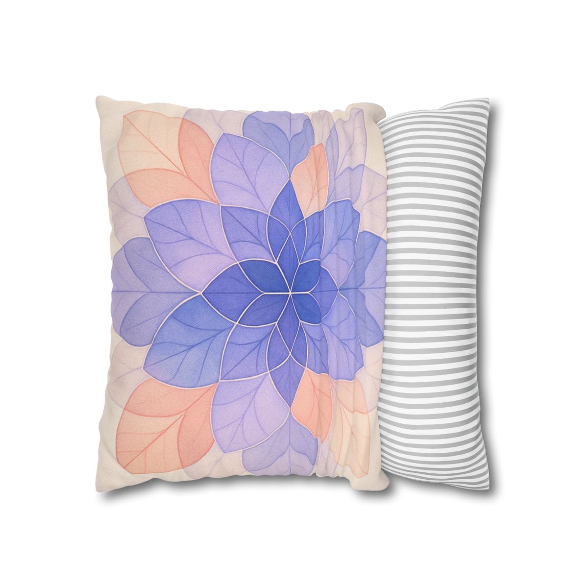 Petal Prism Lattice custom pillow cases