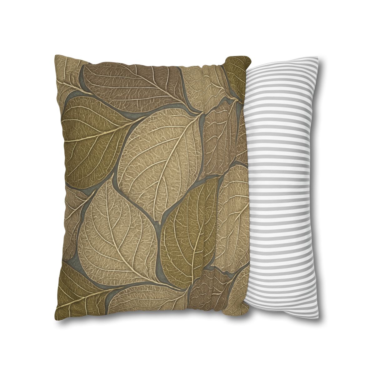 Leaf Skeleton Mosaic custom pillow cases