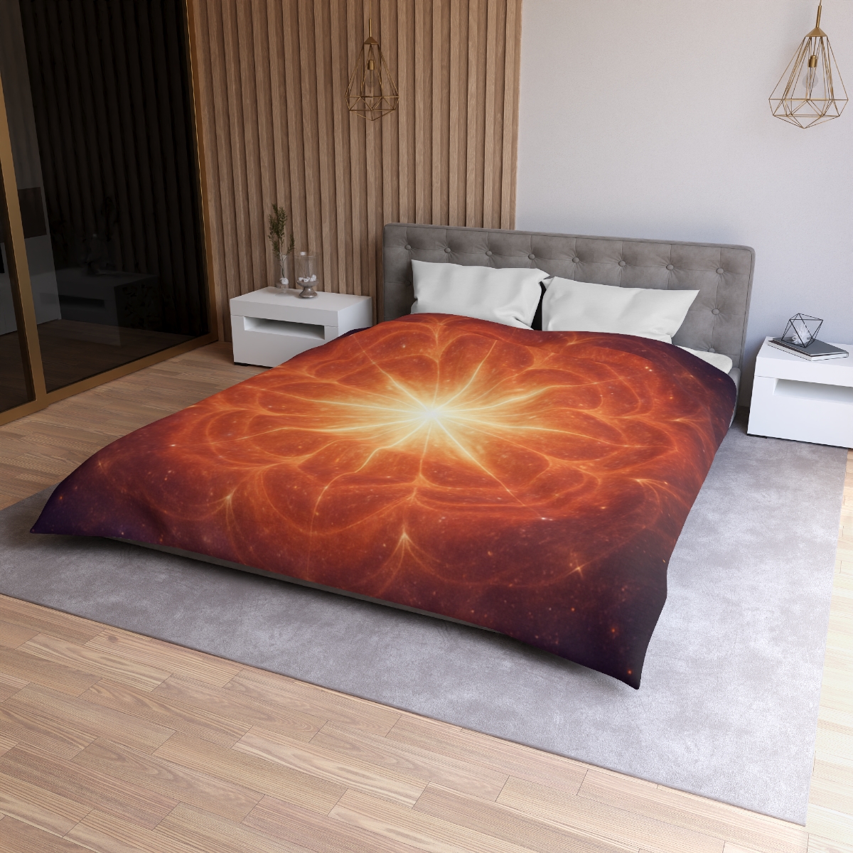 Starburst Petal Crown duvets for gifts