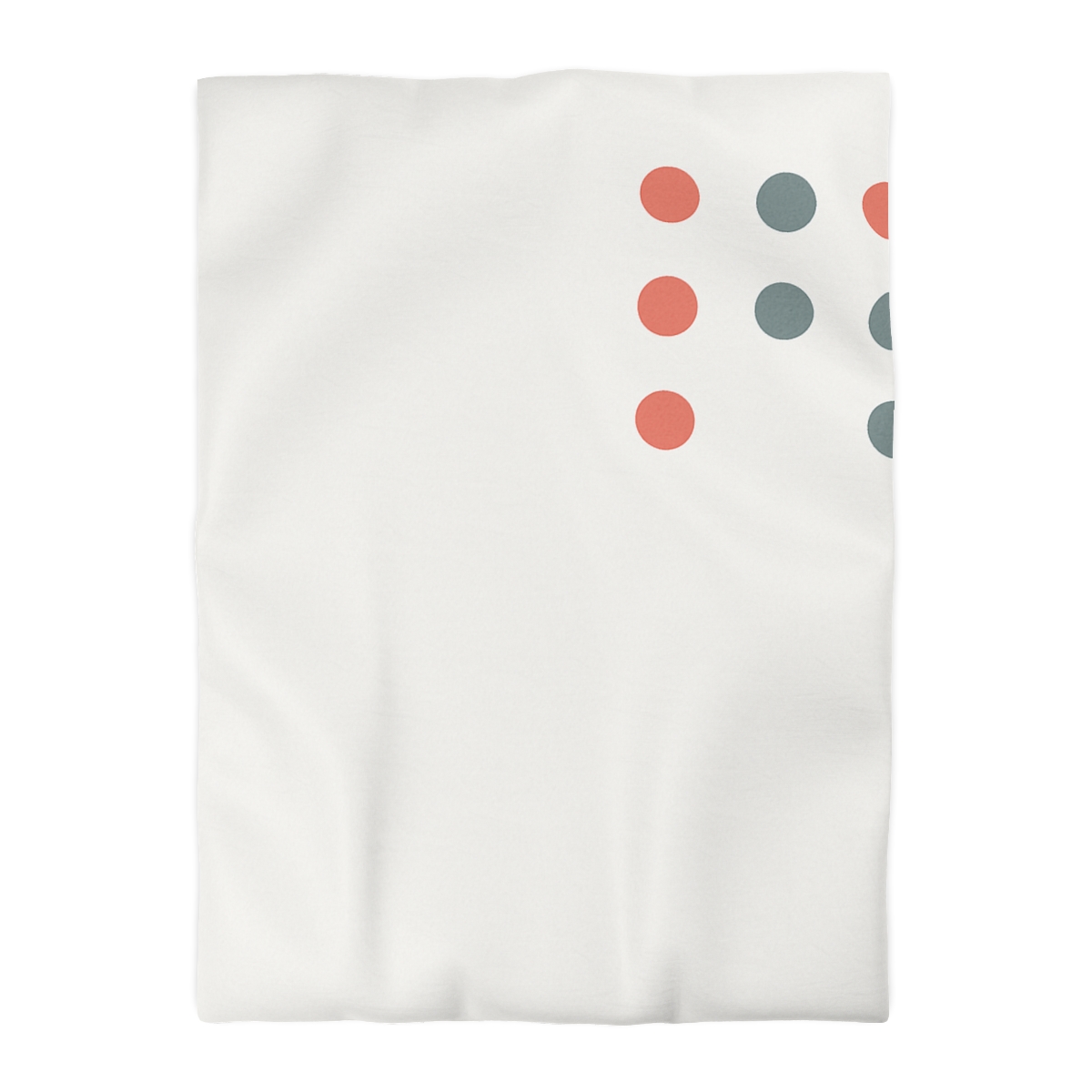 Sparse Corner Dot Grid soft comforter duvets