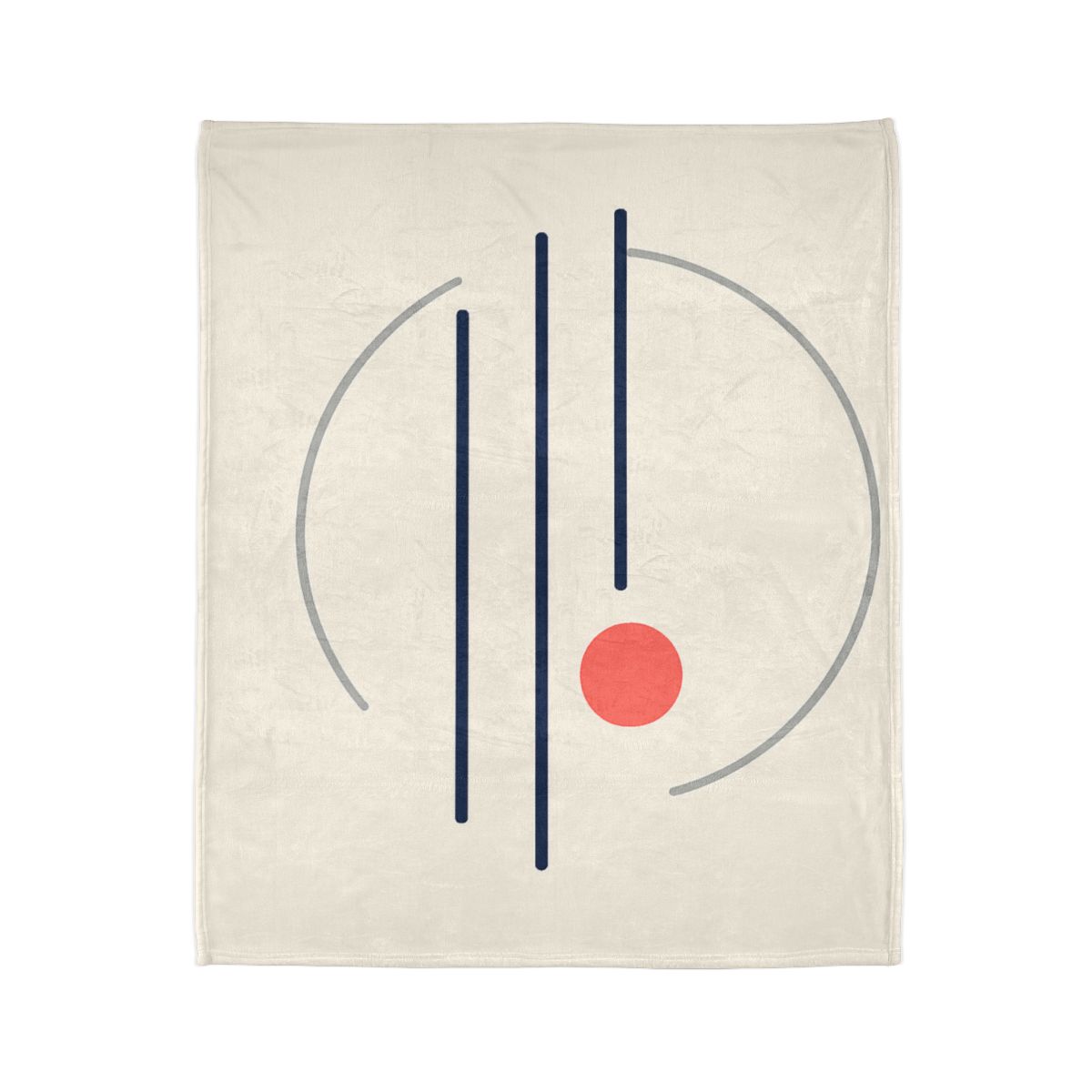 Offset Orbit Bars decorative home blankets