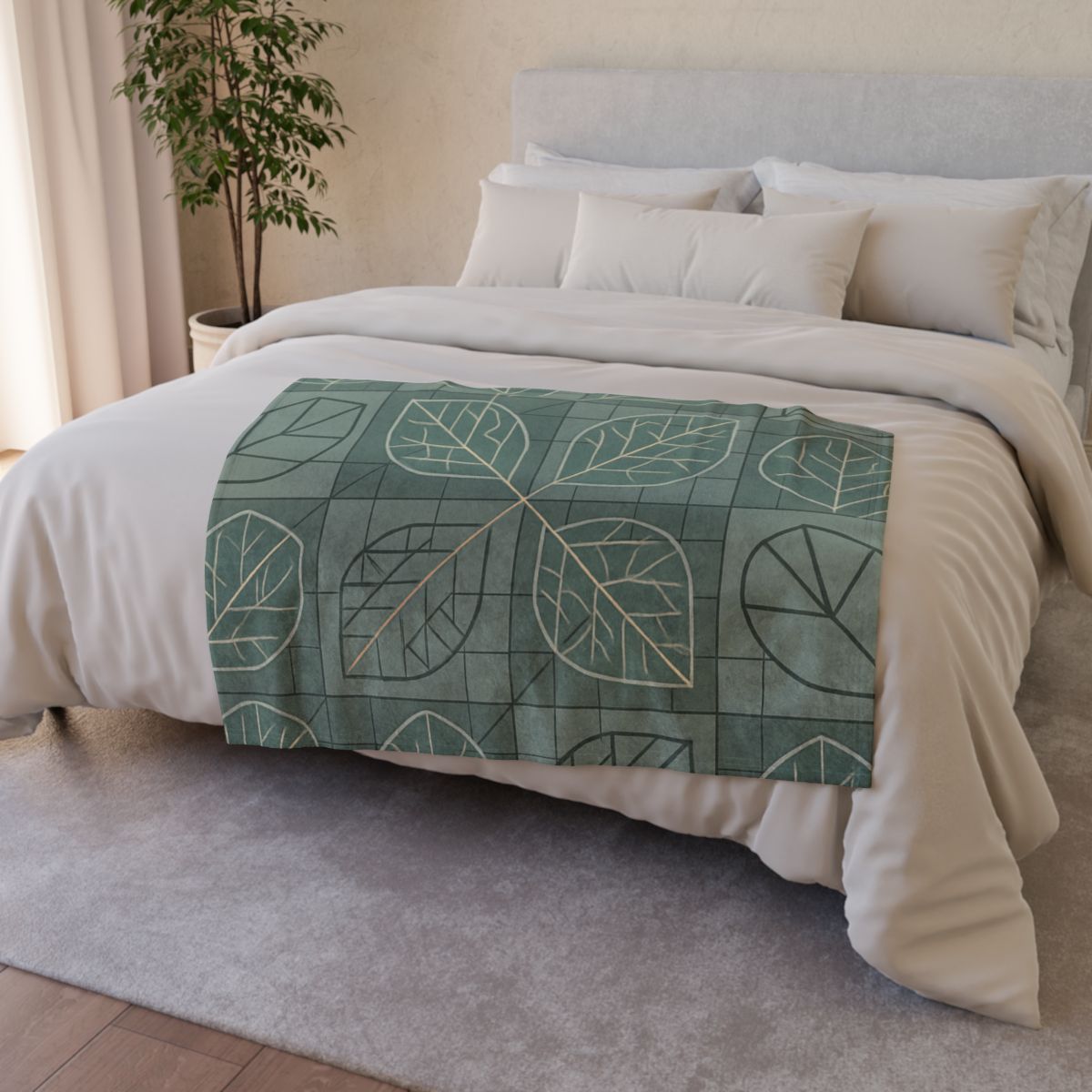 Vein Matrix Geometry trendy patterned blankets