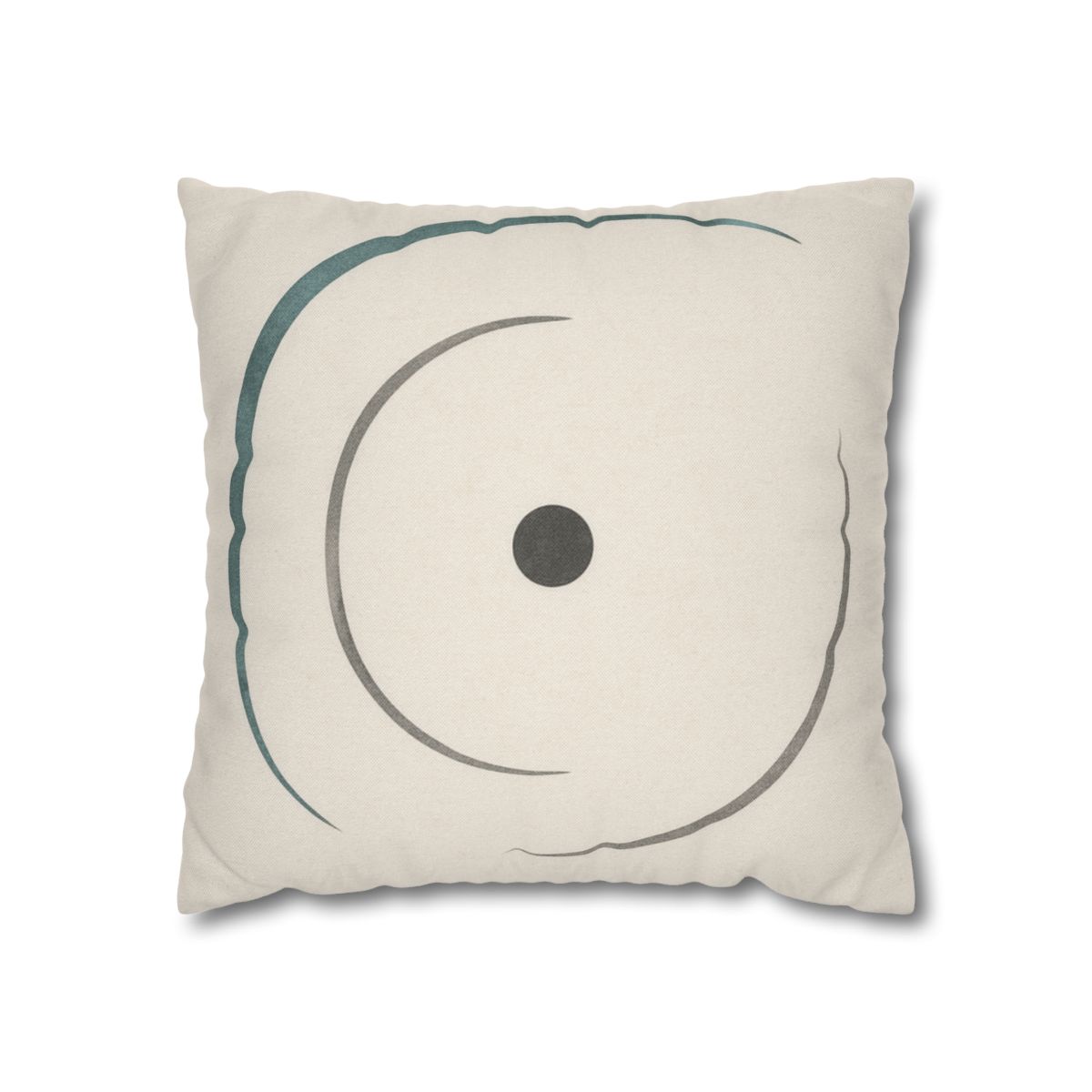 Twin Arcs And Centered Dot soft cotton pillow cases