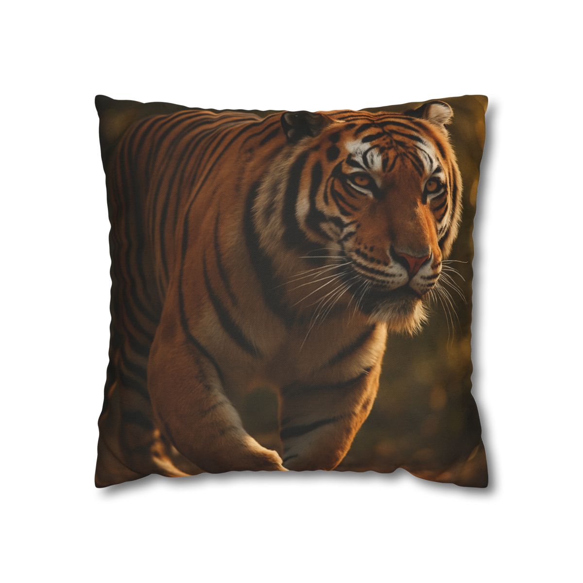 Forest Stalker Bengal Tiger soft cotton pillow cases