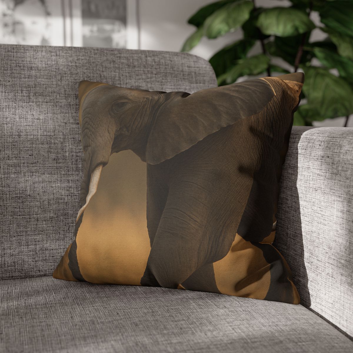 Savannah Sentinel Elephant unique gift pillow cases