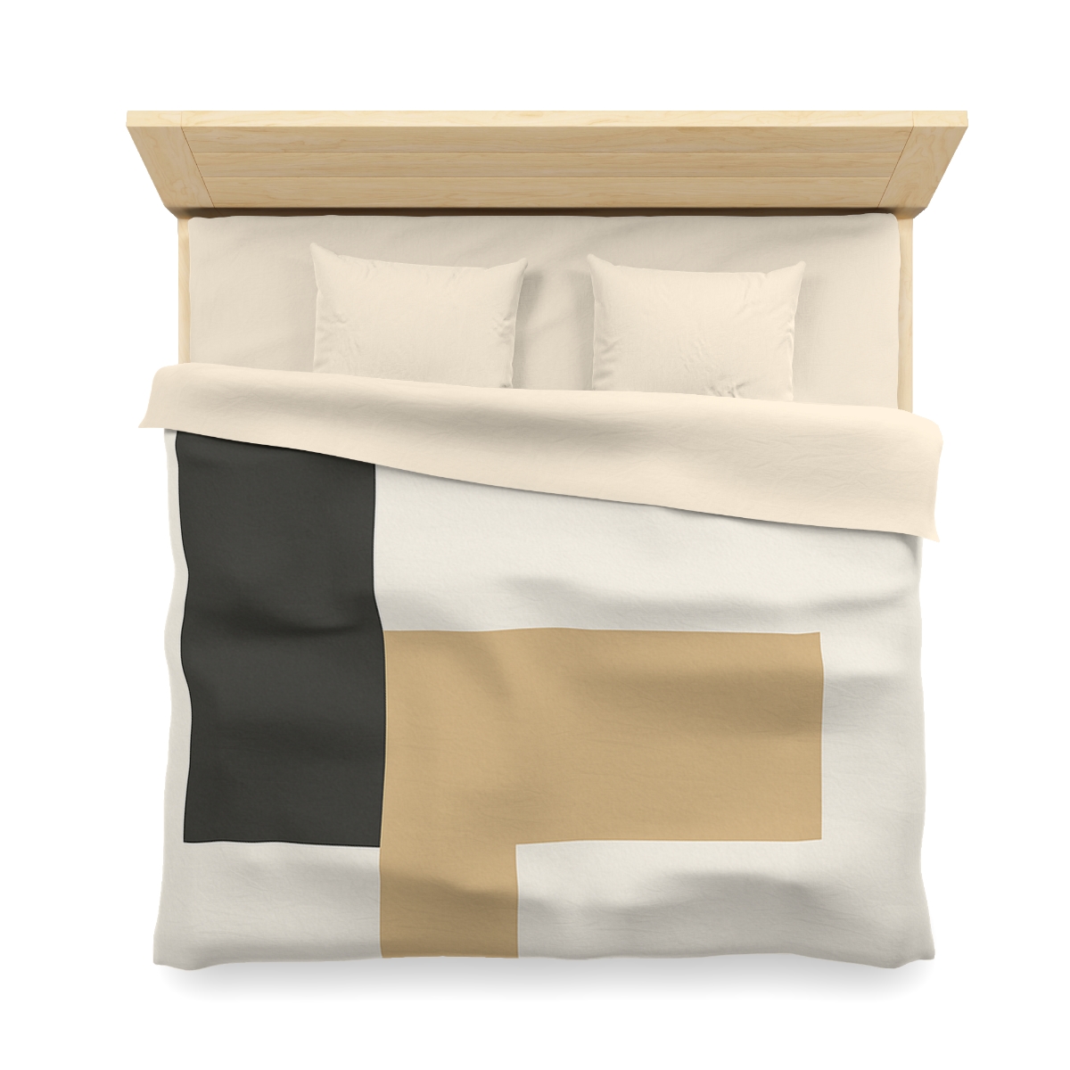 Offset Rectangle Pair soft comforter duvets