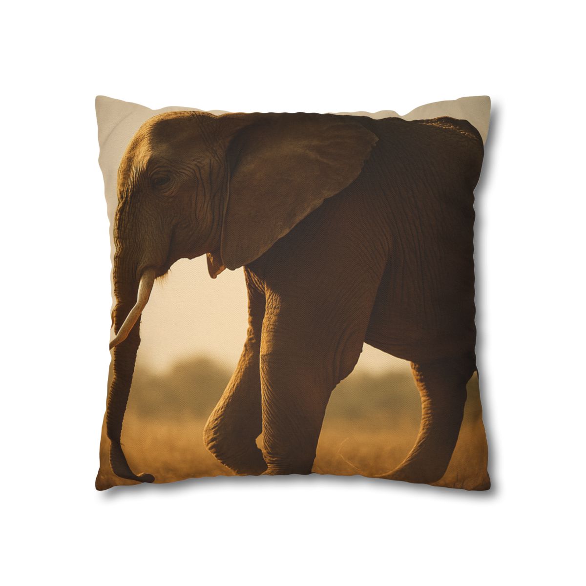 Savannah Sentinel Elephant comfortable bedding pillow covers