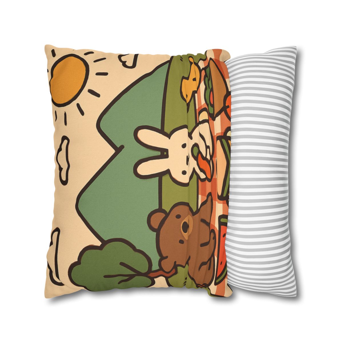 Mountain Picnic Pals custom pillow cases