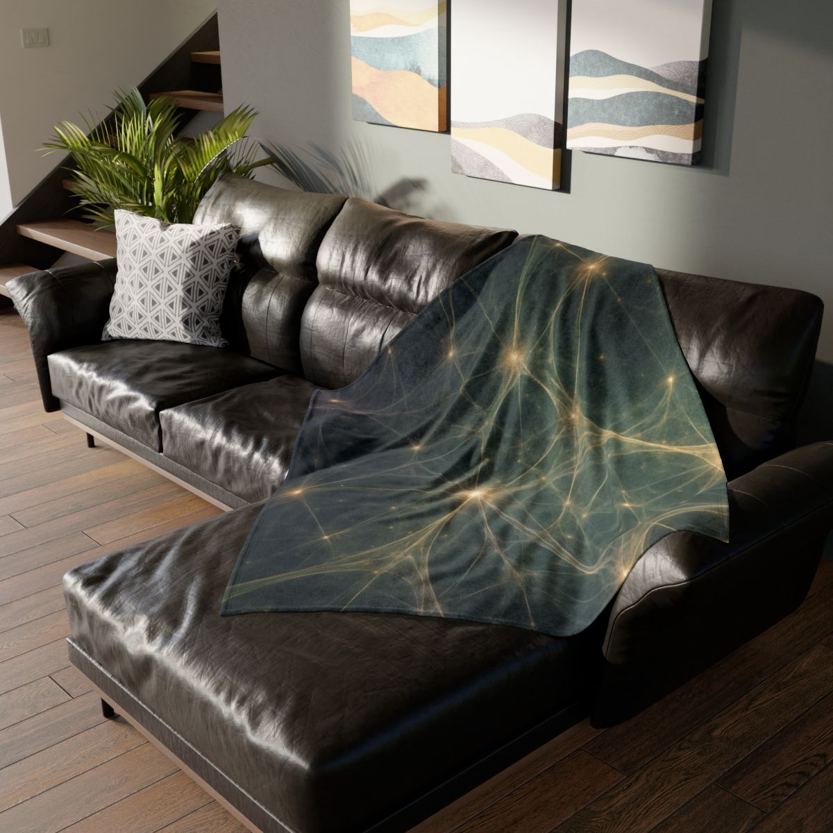 Cosmic Web Filament unique gift blankets