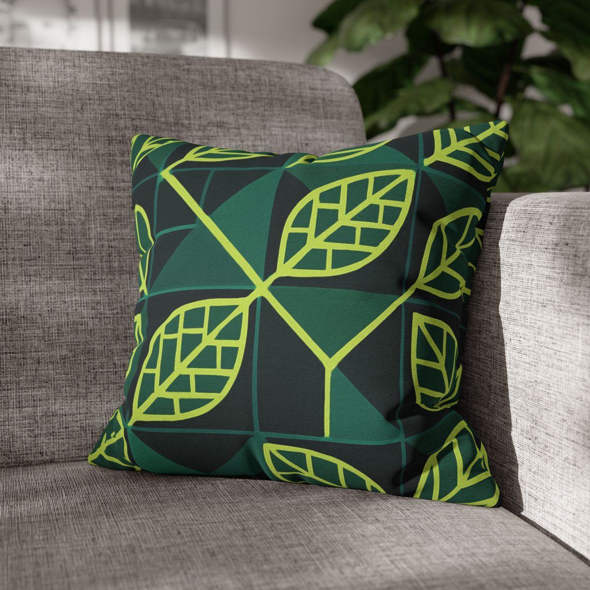 Veinwork Geometry Grid unique gift pillow cases