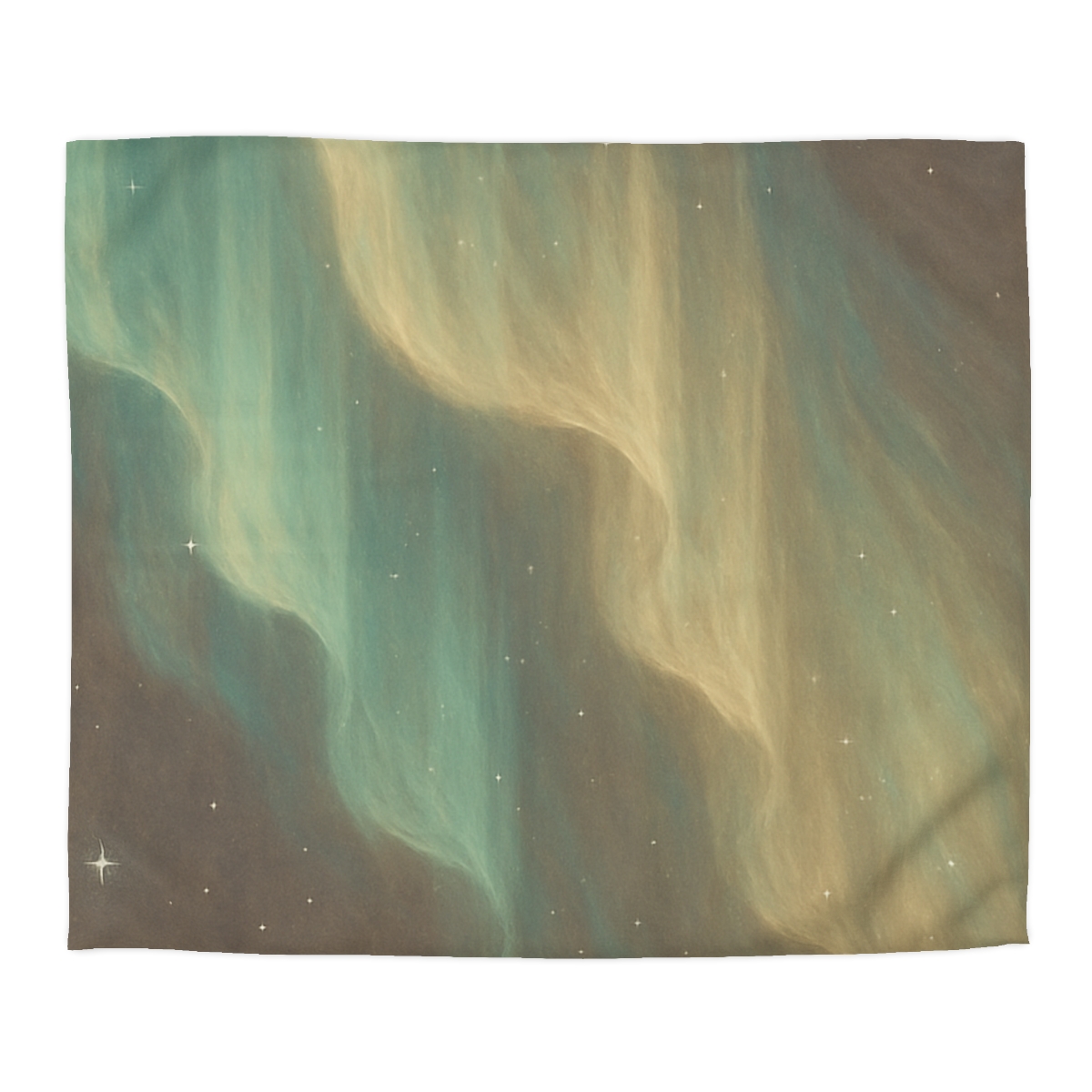 Auroral Dust Cascade unique patterned duvets