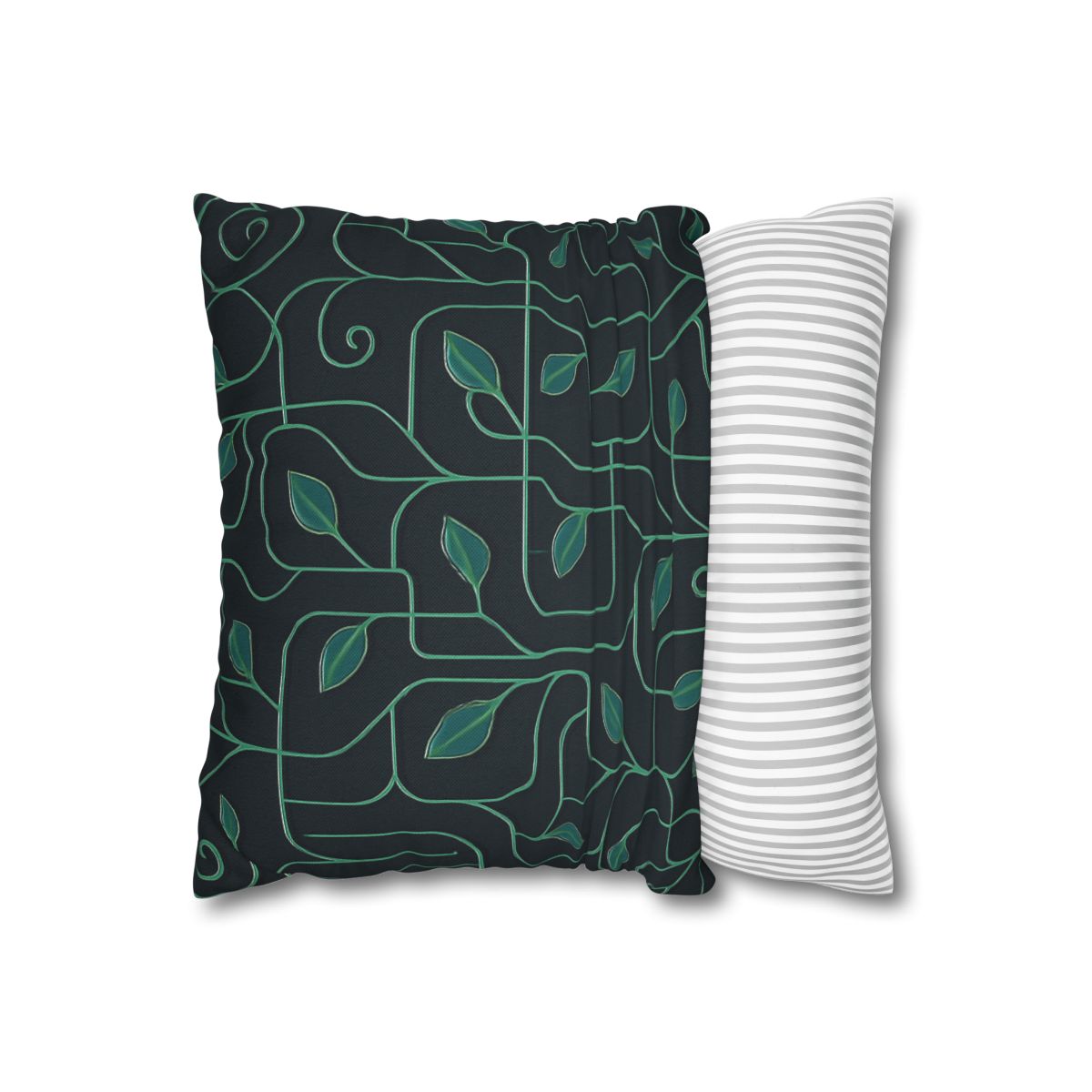 Vine Circuit Lattice designer print pillow cases