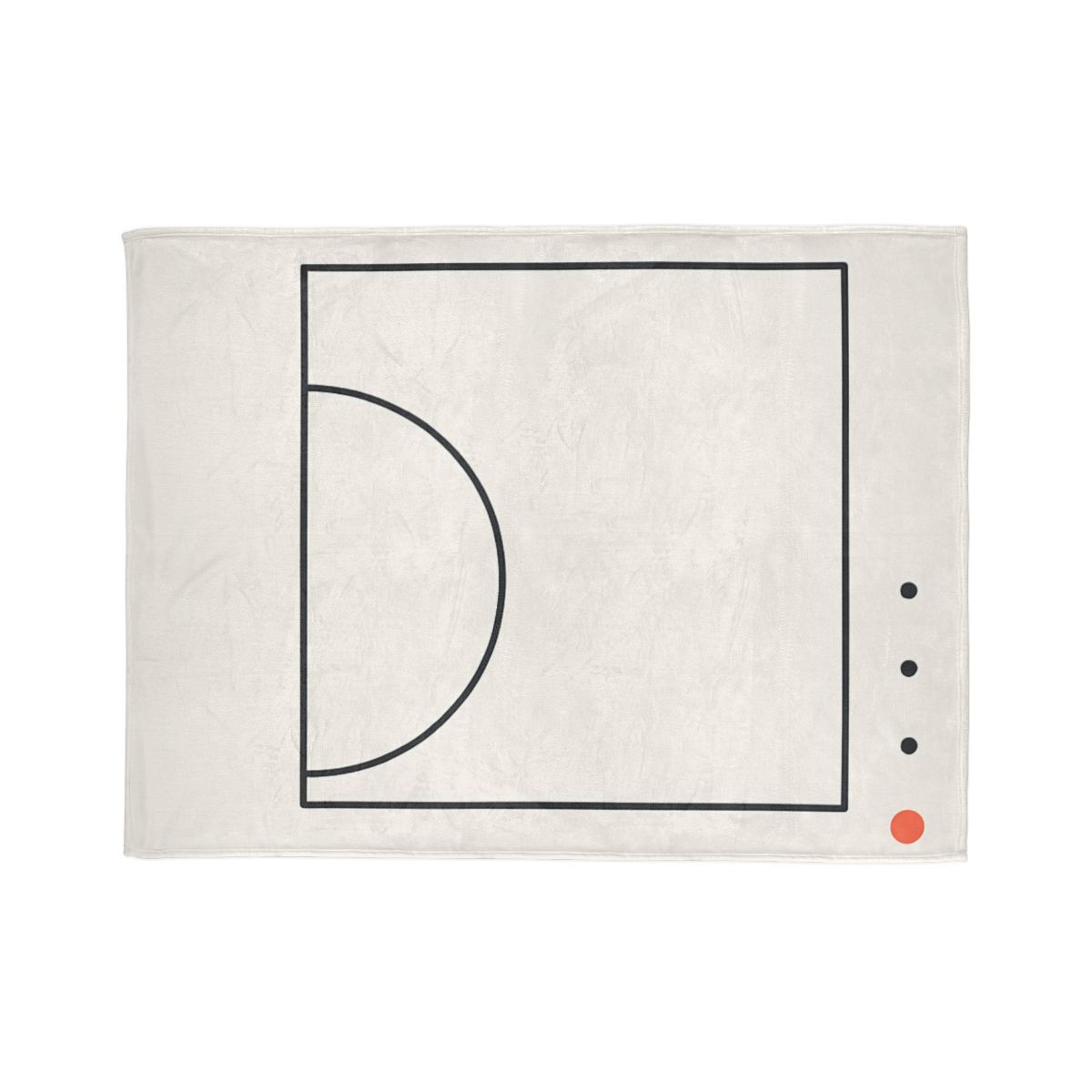 Open Frame With Offset Arc unique gift blankets