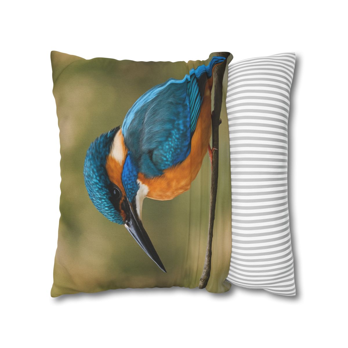 Crystal Dive Common Kingfisher trendy patterned pillow cases