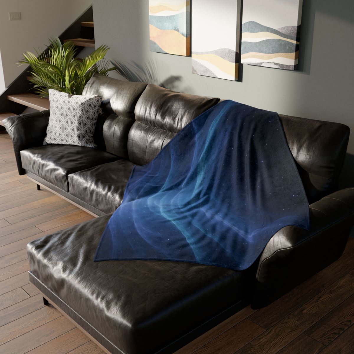 Luminous Void Tidal Surge unique gift blankets