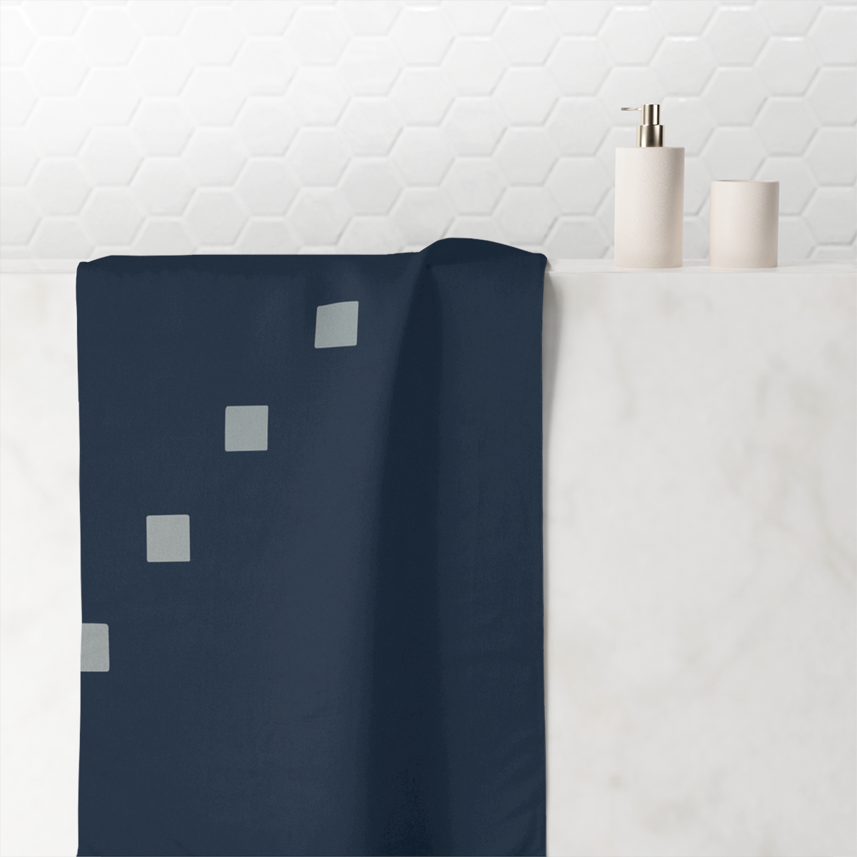 Diagonal Cluster With Quiet Void unique gift towels