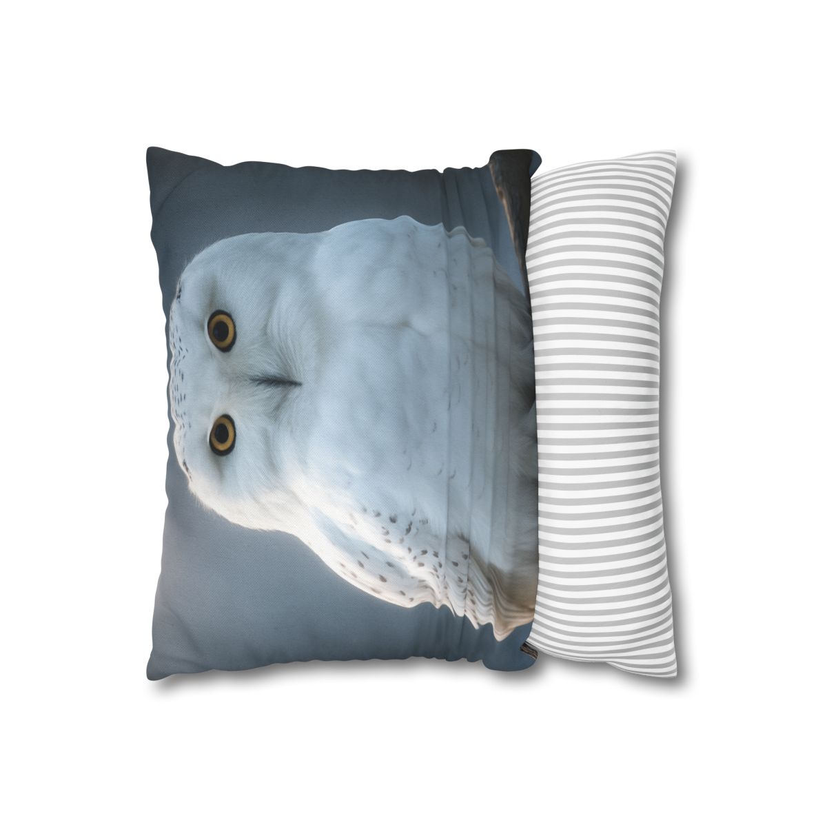Twilight Watcher Snowy Owl custom pillow cases
