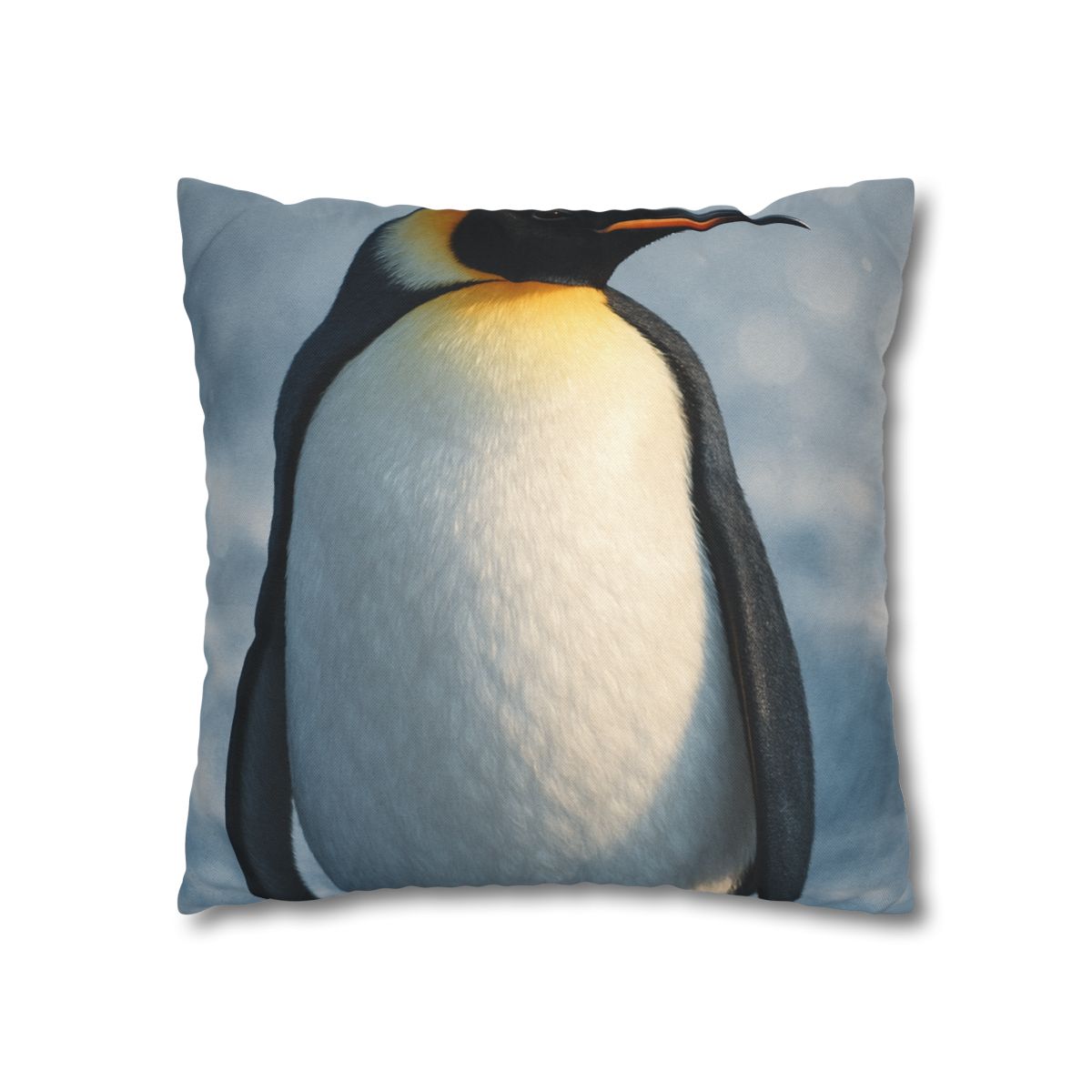 Frost Halo Emperor Penguin comfortable bedding pillow covers