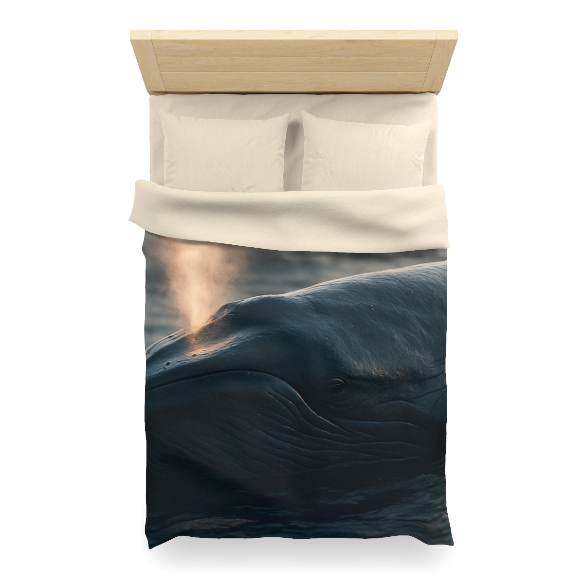 Ocean Song Blue Whale trendy bedroom duvets