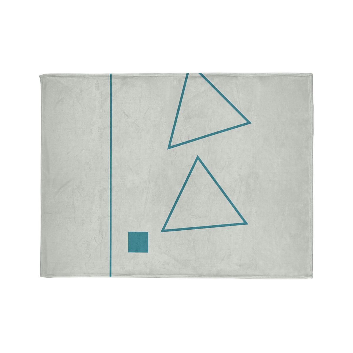 Staggered Triangles With Silent Axis personalized cozy blankets