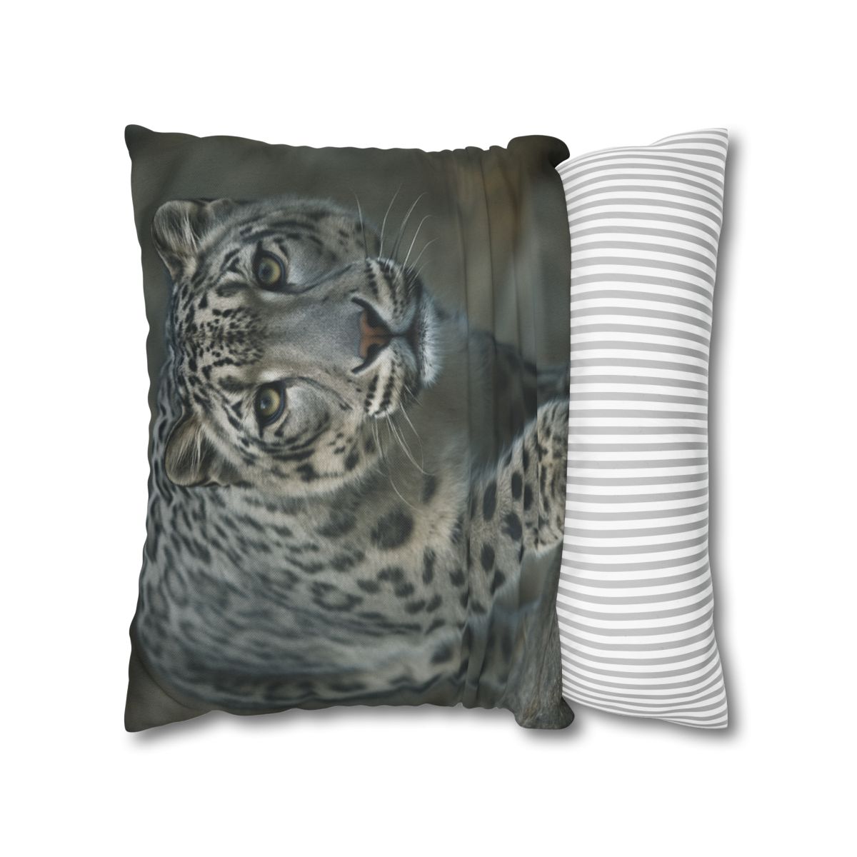 Starlit Sprint Snow Leopard comfortable bedding pillow covers