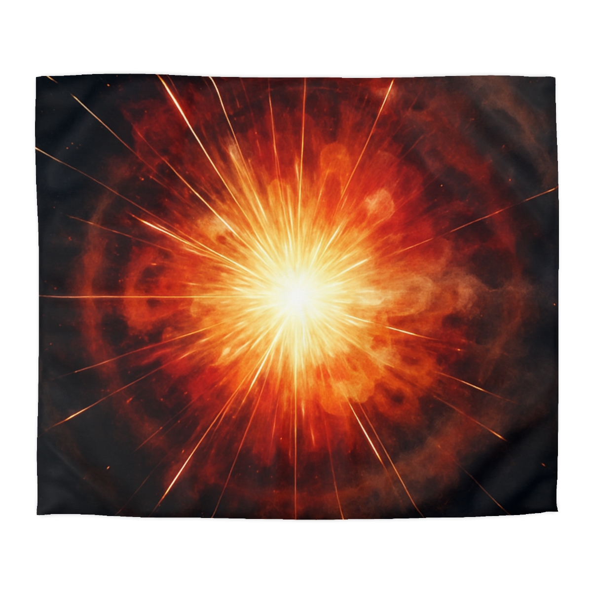 Starburst Petal Shockwave unique patterned duvets