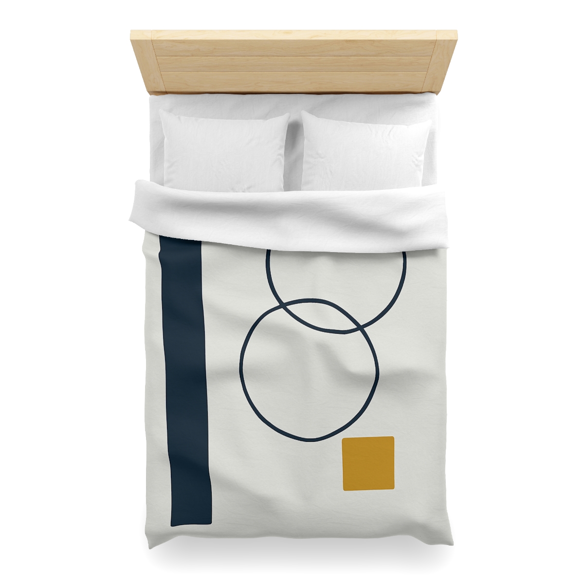 Staggered Rings With Anchored Column soft comforter duvets