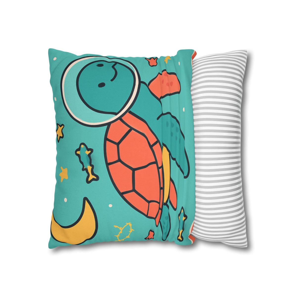Starship Sea Turtle Explorer comfortable bedding pillow covers