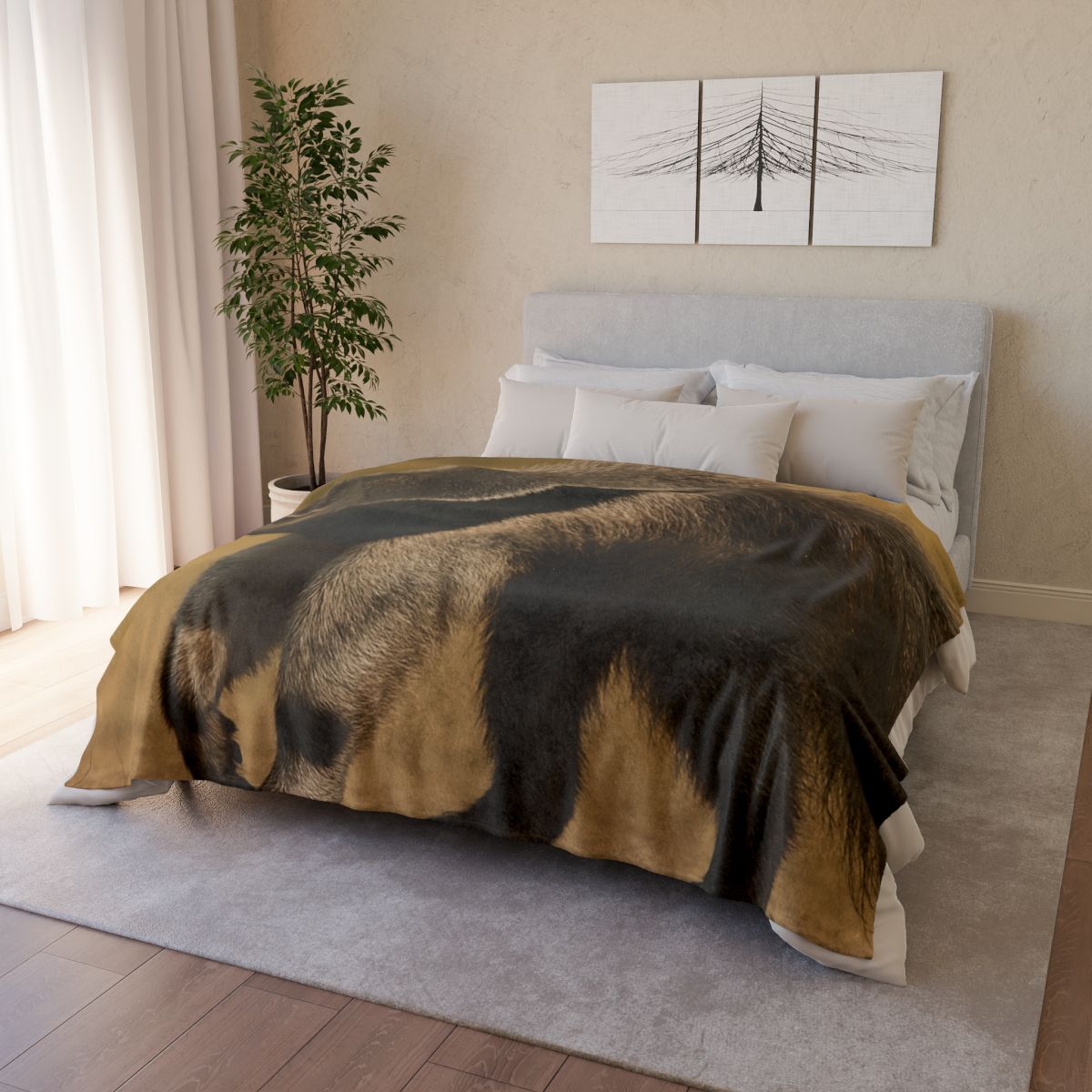 Velvet Trail Giant Anteater warm winter blankets
