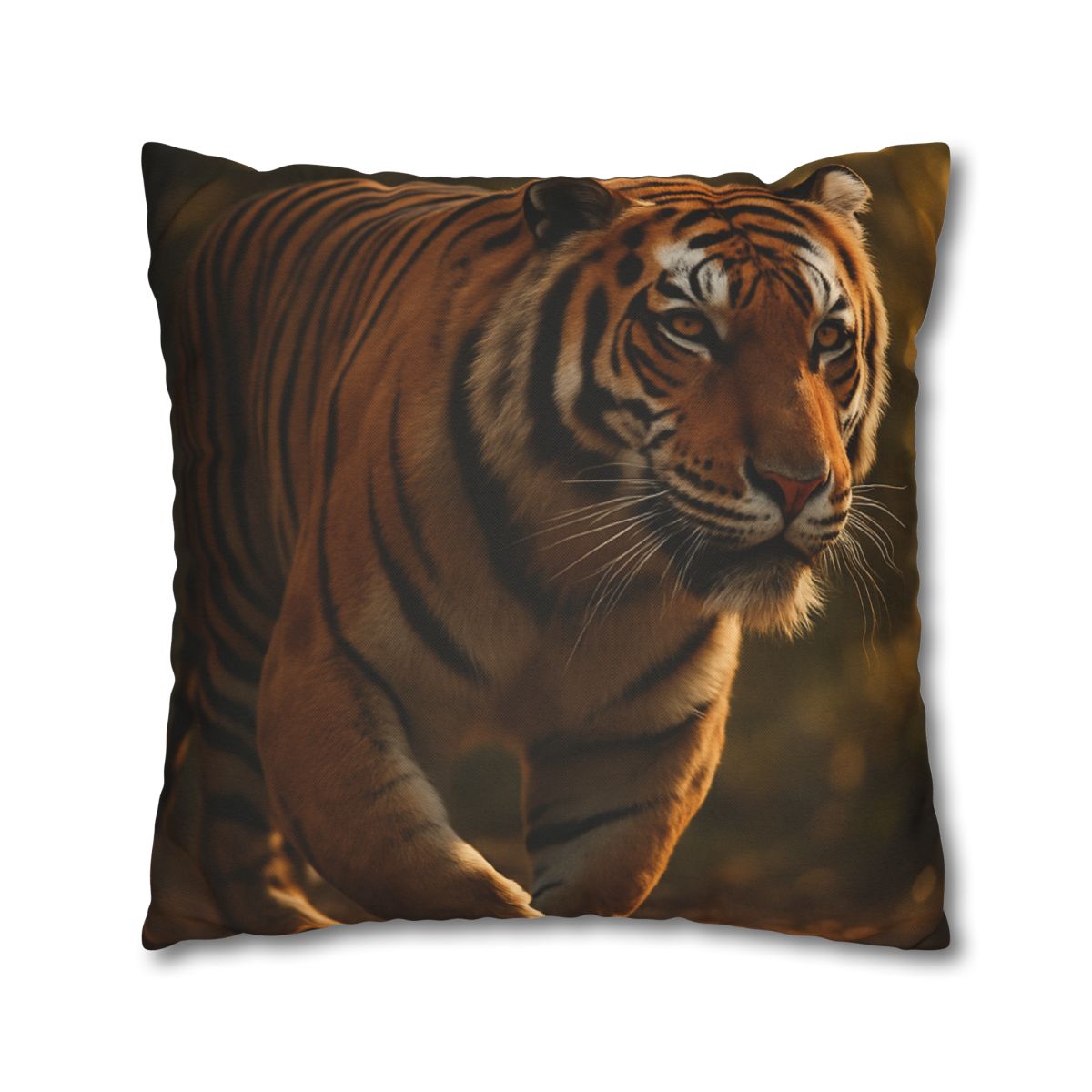 Forest Stalker Bengal Tiger soft cotton pillow cases