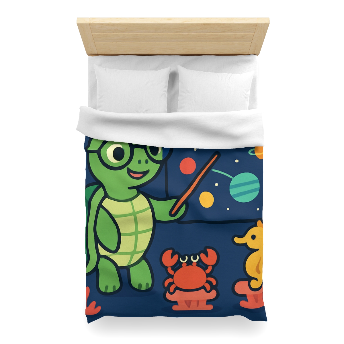 Comet Classroom Turtle stylish duvet covers