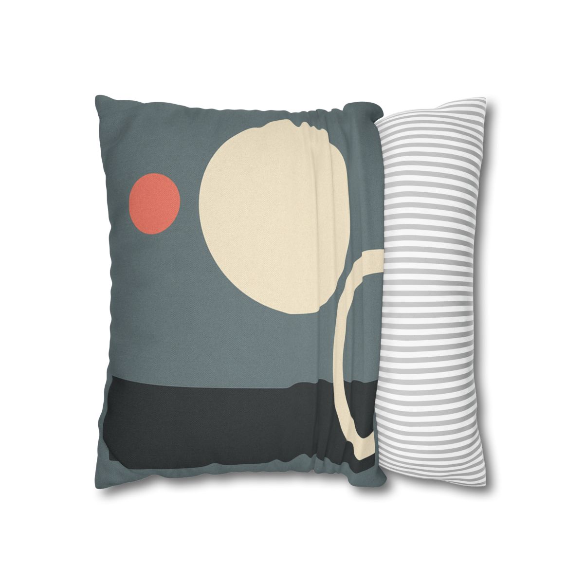 Quiet Triad With Offset Arc trendy patterned pillow cases