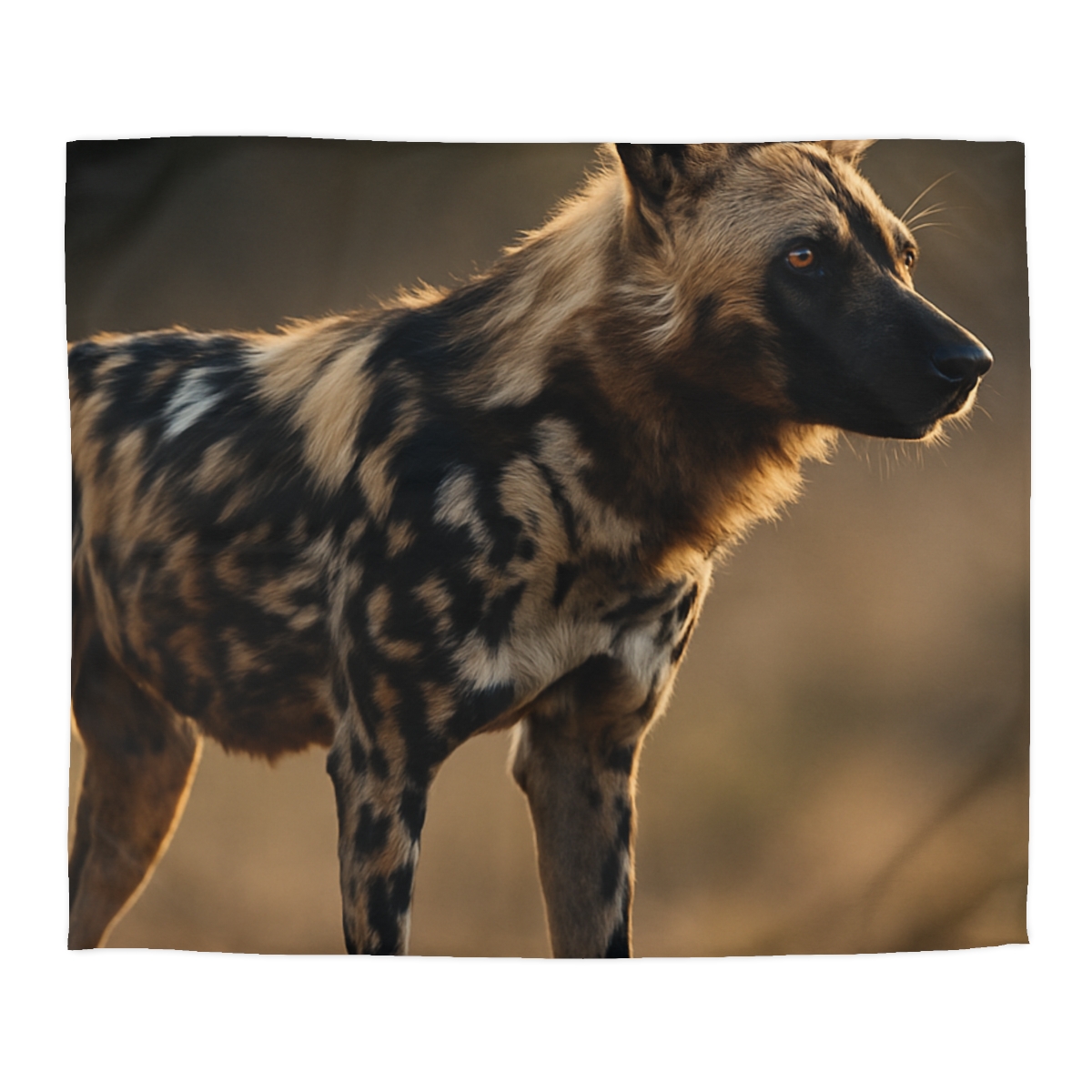Ember Gaze African Wild Dog trendy bedroom duvets
